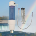 AquaCure Tower Cap KIT with Steel adaptor base installed